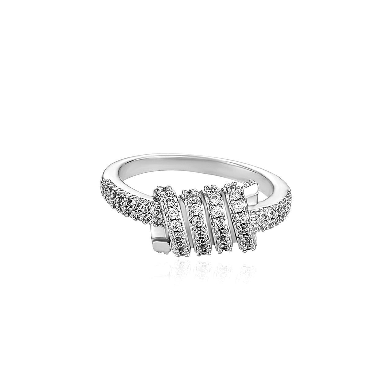 Stephen Webster Diamond and White Gold Barbed Wire Ring in White | Cowgirl  jewelry, Cheap diamond rings, Country jewelry